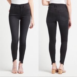 NWT Good American Good Legs Black Jeans Sz 00 / 24